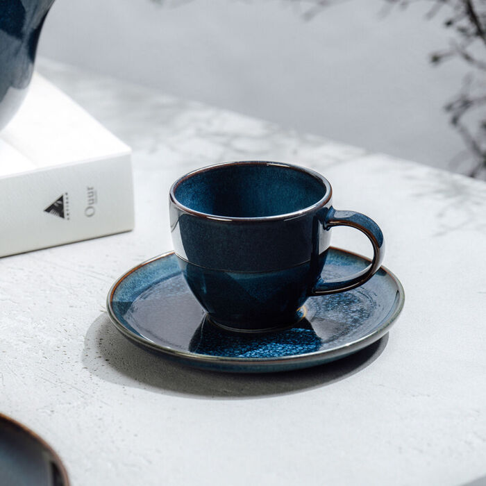 Блюдце 12 см синє Crafted Villeroy & Boch