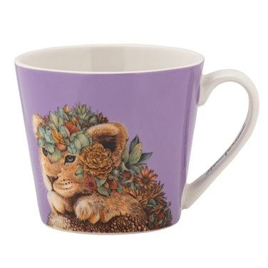 Кружка, фарфор, 370 мл Maxwell & Williams WILD PLANET MARINI FERLAZZO Lion