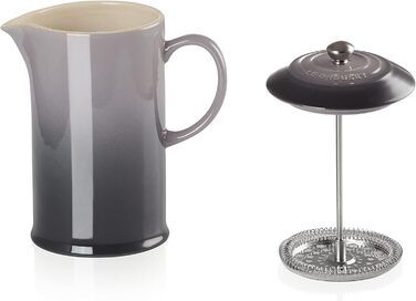 Френч-прес 0,8 л перлинно-сірий Le Creuset