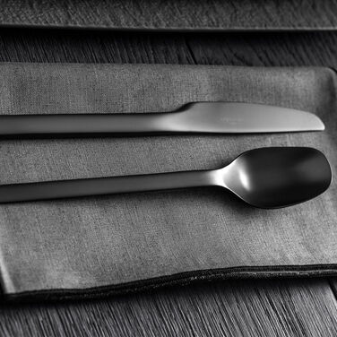 Набір столових приборів 20 предметів Black Manufacture Rock Villeroy & Boch