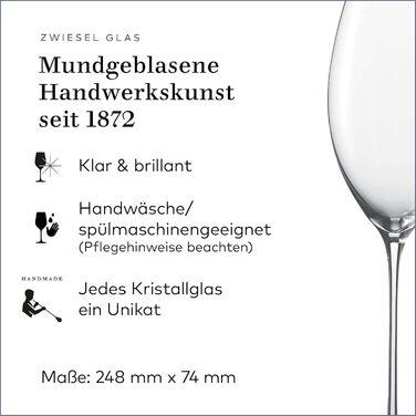 Набір келихів 2 шт 305 мл для шампанського Enoteca, Zwiesel Glas