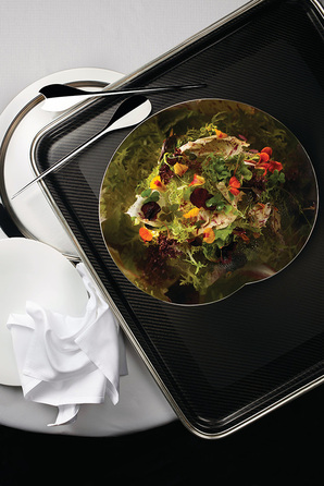 Салатниця 35х13х32,5 см металік Human Collection Alessi