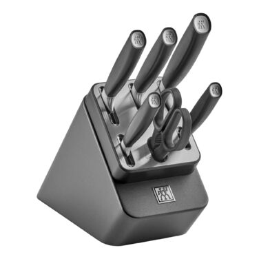 Набір ножів із підставкою, 7 предметів, антрацитовий All Star Zwilling