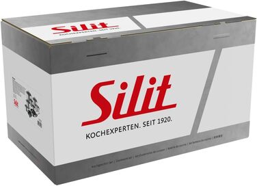 Набір кухонного посуду, 10 предметів, нержавіюча сталь Alicante Silit