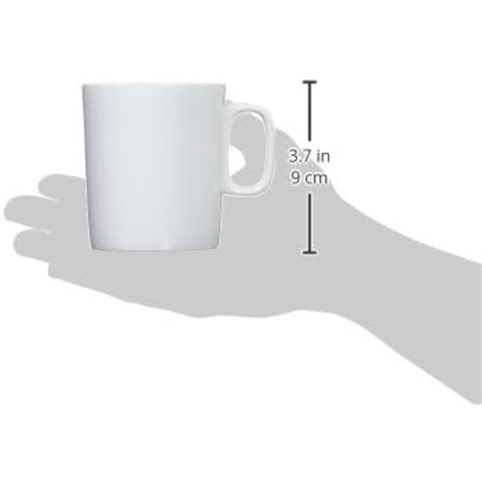 Кружка с ручкой 0,29 л белая Moon Rosenthal