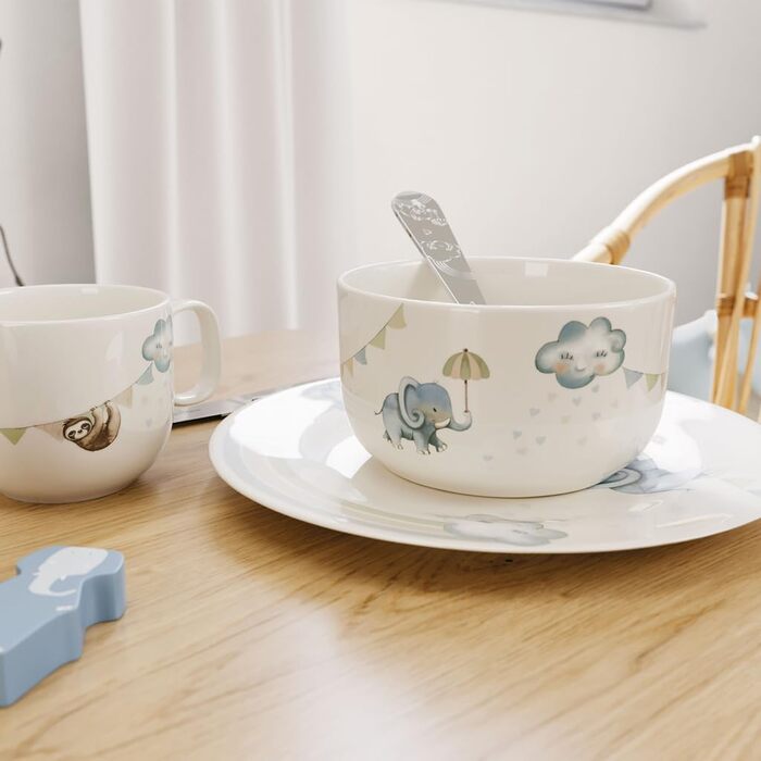 Дитяча тарілка в стилі слон 21,5 см Boho Kids Villeroy & Boch