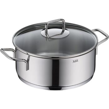 Жаровня 24 см зі скляною кришкою Extra Cook Silit