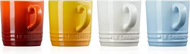 Набір із 4 кухлів 350 мл, різнокольоровий Elements Le Creuset