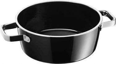 Каструля 22 см Чорна Fusiontec Aromatic WMF