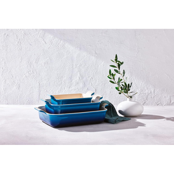 Форма для запікання прямокутна 1,1 л 19 см Azure Le Creuset