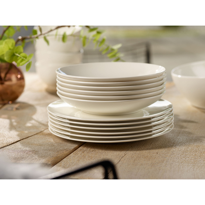Набір тарілок, 12 предметів, Voice Basic Villeroy & Boch