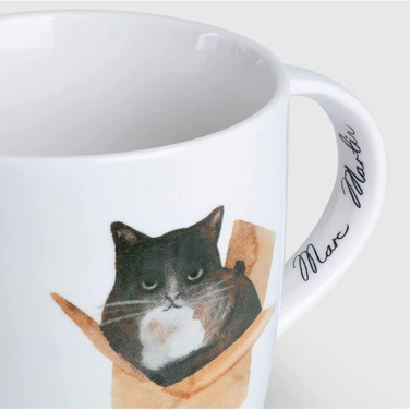 Кружка, фарфор 400 мл. Maxwell & Williams FELINE FRIENDS Cat In A Box