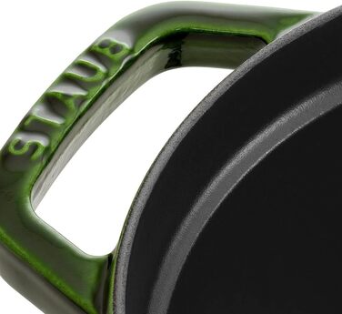 Кокот овальний 29 см, зелений базилік Staub