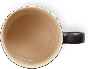 Керамічна чашка Le Creuset, 0,35 л, 70302351700002 (чорна матова, 350 мл)