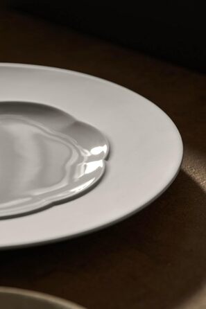Тарілка гурман 28 см глибока Sonetto Oro Rosenthal