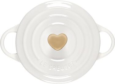 Міні-кокотниця з кришкою 0,25 л Heart Le Creuset