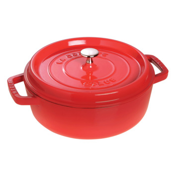 Каструля / жаровня 26 см з кришкою Cherry Staub