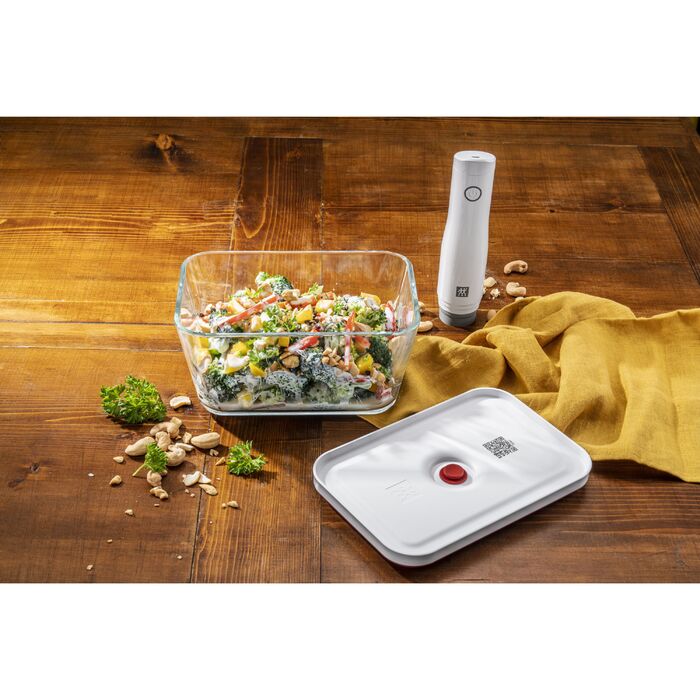 Ланч-бокс вакуумний L, біло-червоний Fresh & Save Zwilling