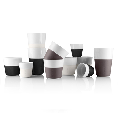 Набір кухлів для еспресо 80 мл світло-сірих Espresso-Becher Eva Solo