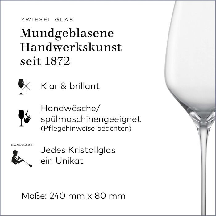 Набір келихів 2 шт 426 мл для шампанського Alloro, Zwiesel Glas