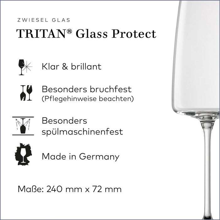 Келих для шампанського 388 мл набір 2 предмети Vivid Senses, Zwiesel Glas