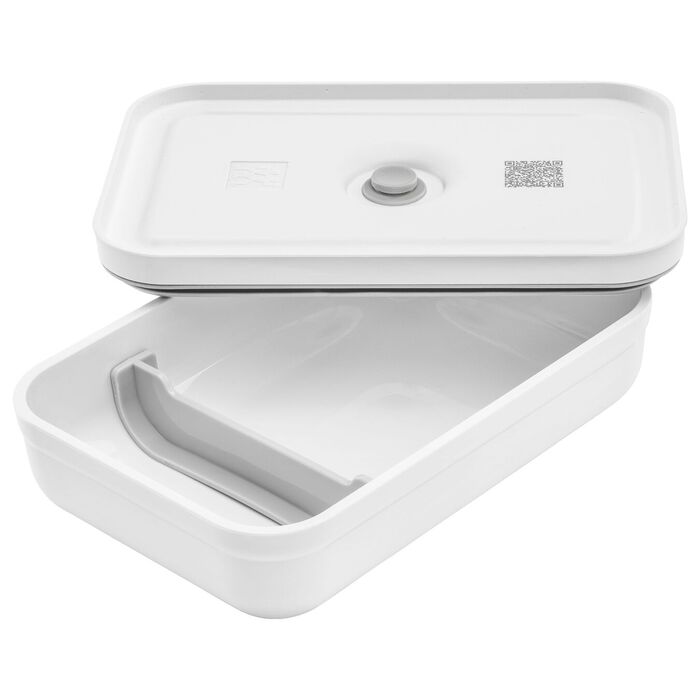 Ланч-бокс вакуумний плоский L, біло-сірий Fresh & Save Zwilling