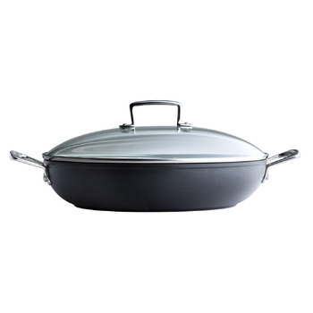 Професійна сковорода з скляною кришкою 28 см, Le Creuset