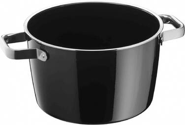 Каструля 22 см Чорна Fusiontec Aromatic WMF