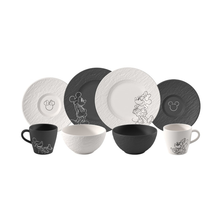 Набір посуду 8 предметів на 2 персони Manufacture - Mickey Mouse Villeroy & Boch