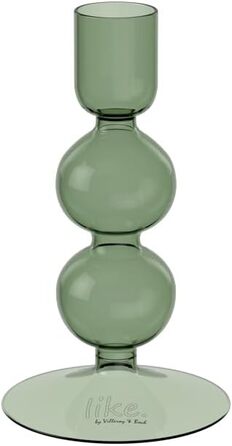 Свічник 7,5x7,5x13,5 см, зелений Like Home Villeroy & Boch