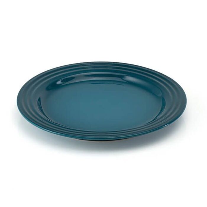 Тарілка для сніданку 21,8 см блакить Deep Teal Le Creuset