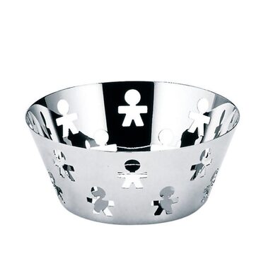 Миска 20,5х8,8х20,5 см металік Girotondo Alessi