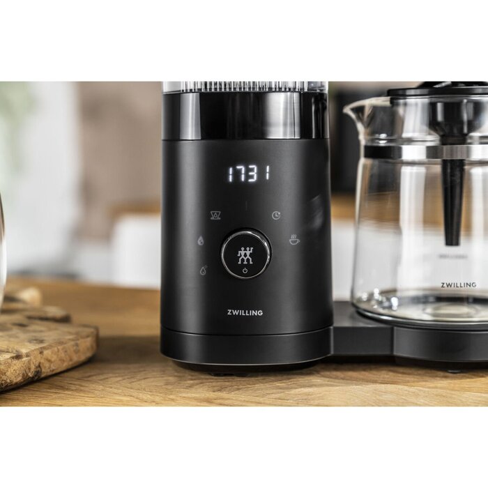 Кавомашина з фільтром 1,5 л, чорна Enfinigy Zwilling