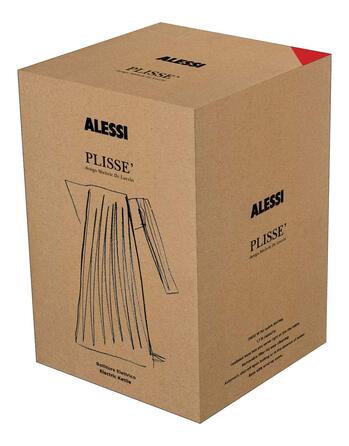 Електричний чайник 1,7 л сірий Plissé Alessi