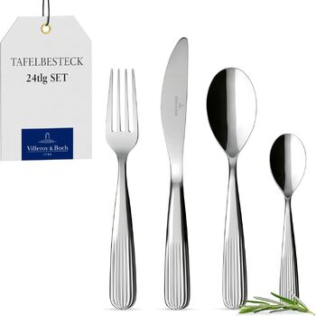 Набір столових приборів на 6 персон, 24 предмети Rose Garden Villeroy & Boch