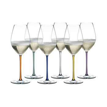 Набор бокалов 6 предметов 459 мл Fatto a Mano Champagne, Riedel