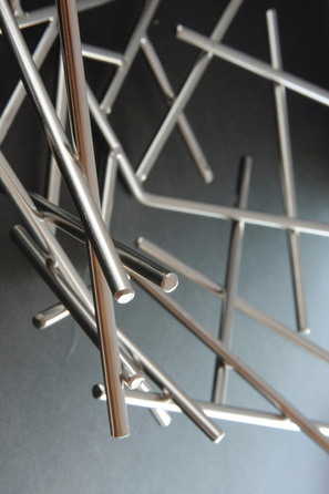 Блюдо 64,5х14,5х67,5 см металік Blow Up Alessi