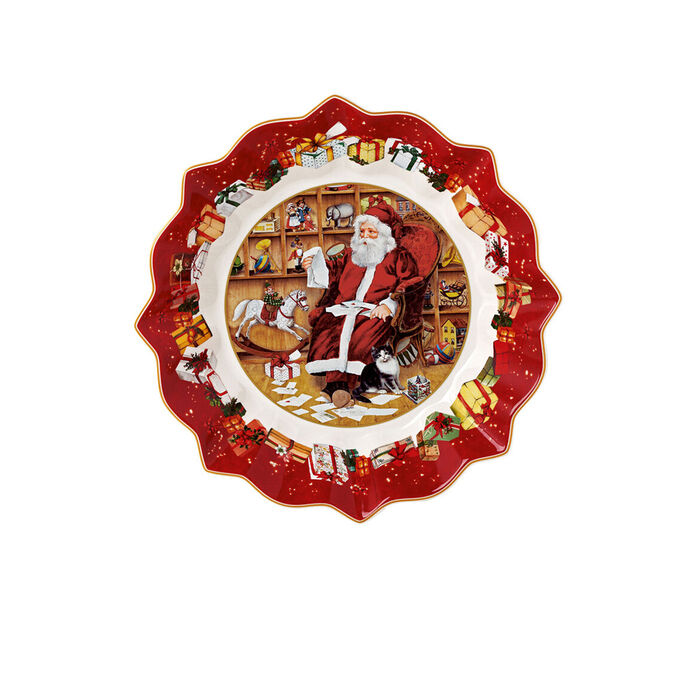 Піала "Санта читає листи" 25 x 4 см Toy's Fantasy Villeroy & Boch