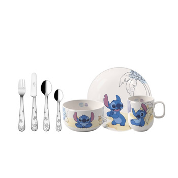 Дитячий набір посуду 7 предметів різнокольоровий Disney Stitch Villeroy & Boch