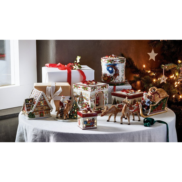 Декорація новорічна різдвяний локомотив 55 см Christmas Toys Villeroy & Boch
