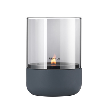 Набір з 2 свічників 9,5 см XS Steel Gray & Smoke Calma Blomus