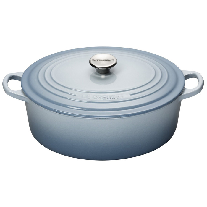 Гусятница / жаровня 27 см, блакитний Le Creuset