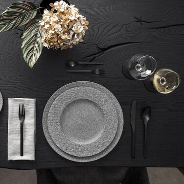 Набір столових приборів 20 предметів Black Manufacture Rock Villeroy & Boch