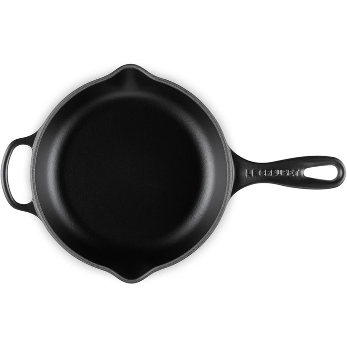 Сковорода чугунная 20 см, черная Le Creuset