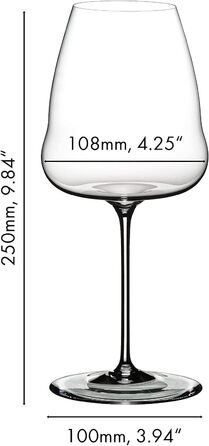 Келих для вина Riedel Winewings/Shiraz, прозорий, (шампанське)