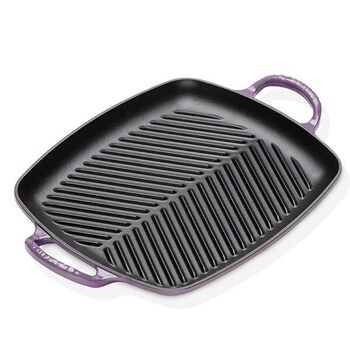 Сковорода гриль прямоугольная 30 см фиолетовая Le Creuset