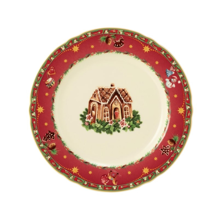 Тарілка для сніданку 20 см Marie-Luise Weihnachtsnostalgie Seltmann Weiden