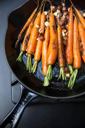 Сковорода чавунна 26 см висока, чорна Le Creuset