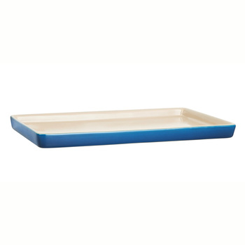 Блюдо для запікання 32 см, синій Le Creuset