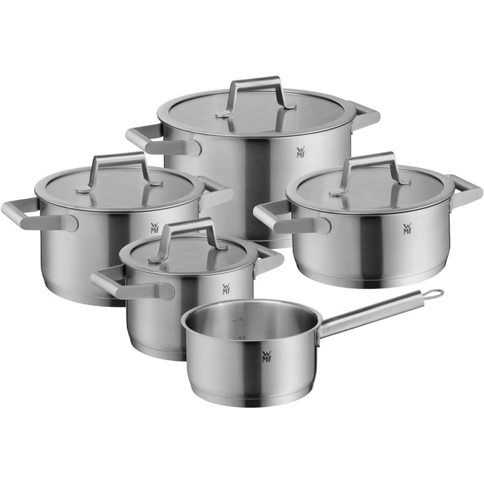 Набір каструль із кришками, 9 предметів Comfort Line WMF